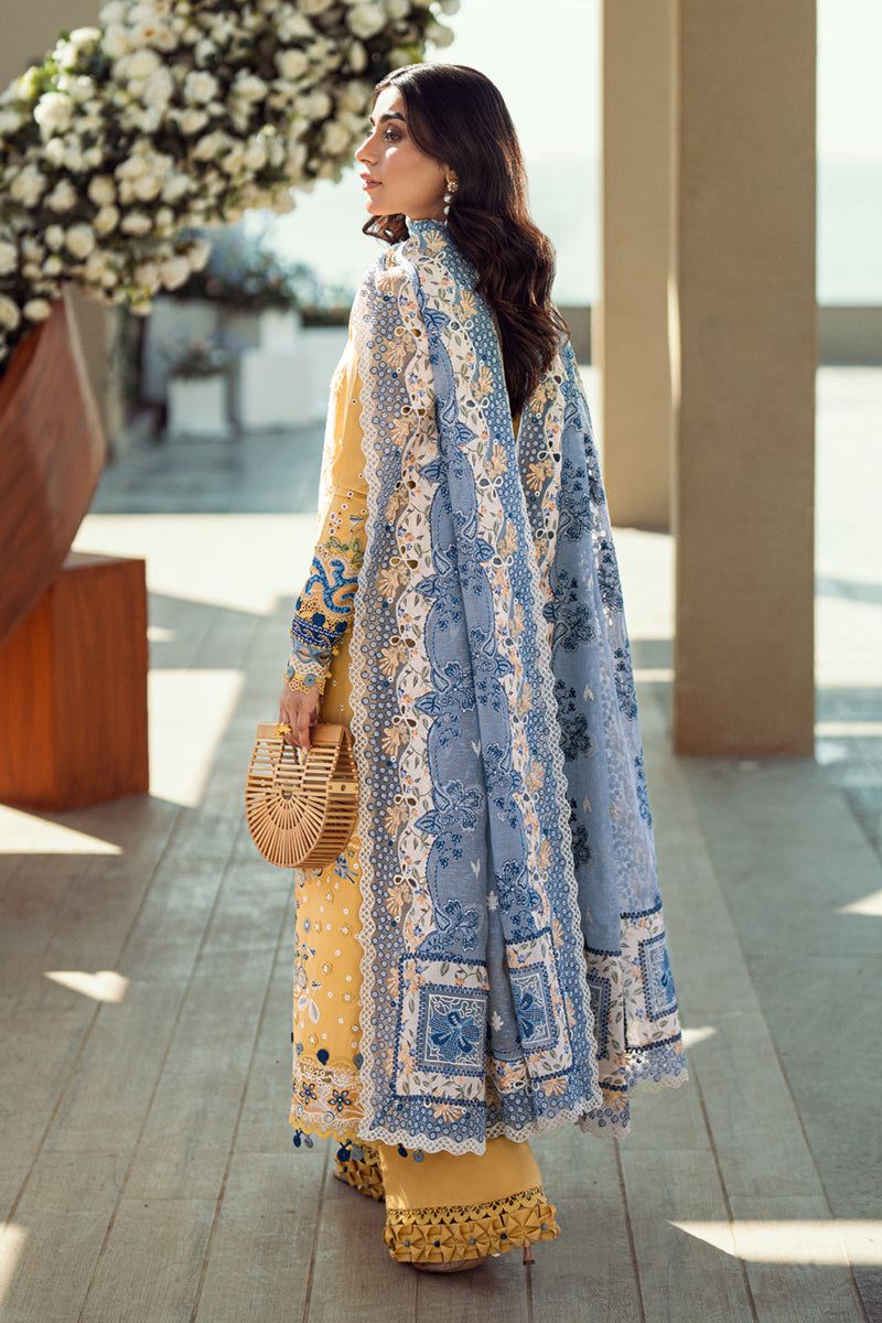 Qalamkar | Sahil Luxury Lawn | FK-06 NATALIE - Official Qalamkar stockist in UK - Sakeena London