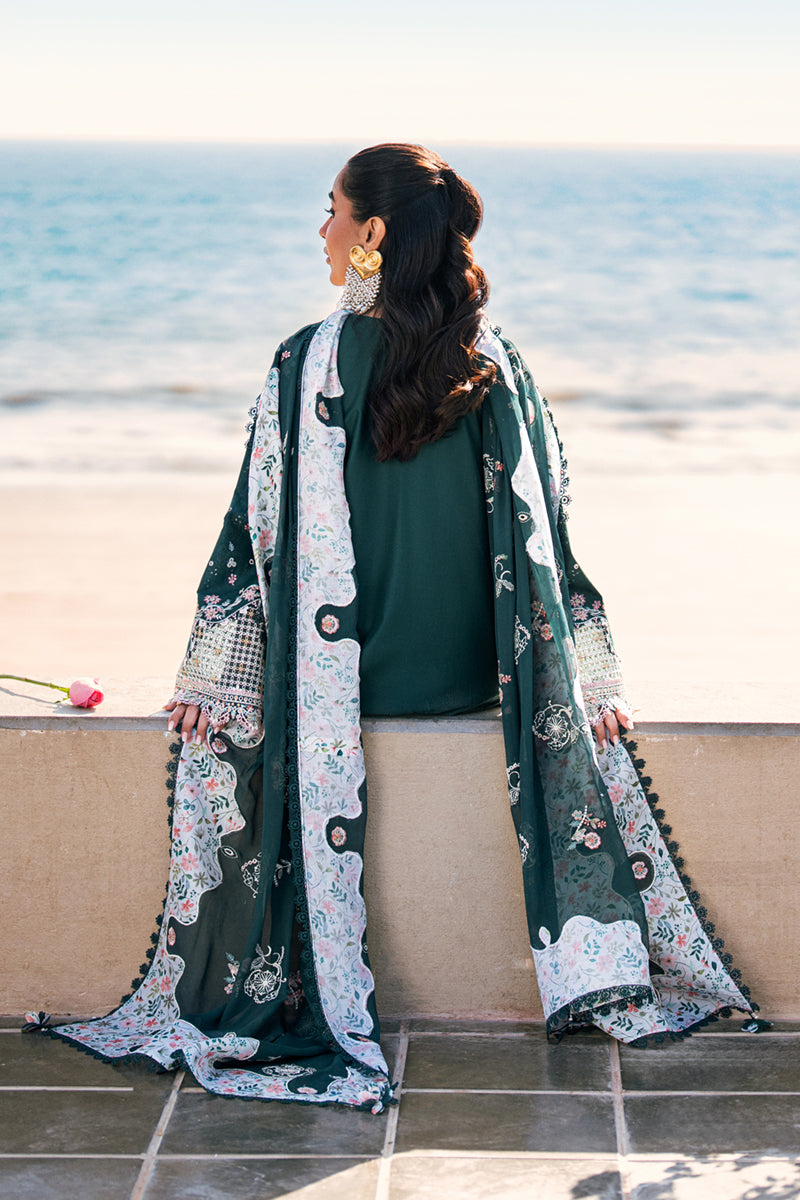 Qalamkar | Sahil Luxury Lawn | FK-13 ELIZA - Official Qalamkar stockist in UK - Sakeena London