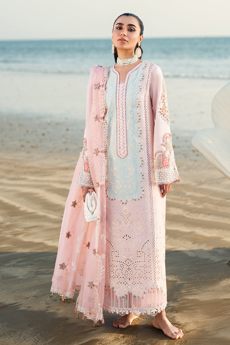 Qalamkar | Sahil Luxury Lawn | FK-08 REEM - Official Qalamkar stockist in UK - Sakeena London