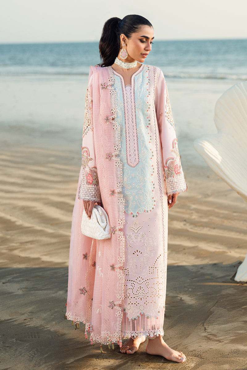 Qalamkar | Sahil Luxury Lawn | FK-08 REEM - Official Qalamkar stockist in UK - Sakeena London