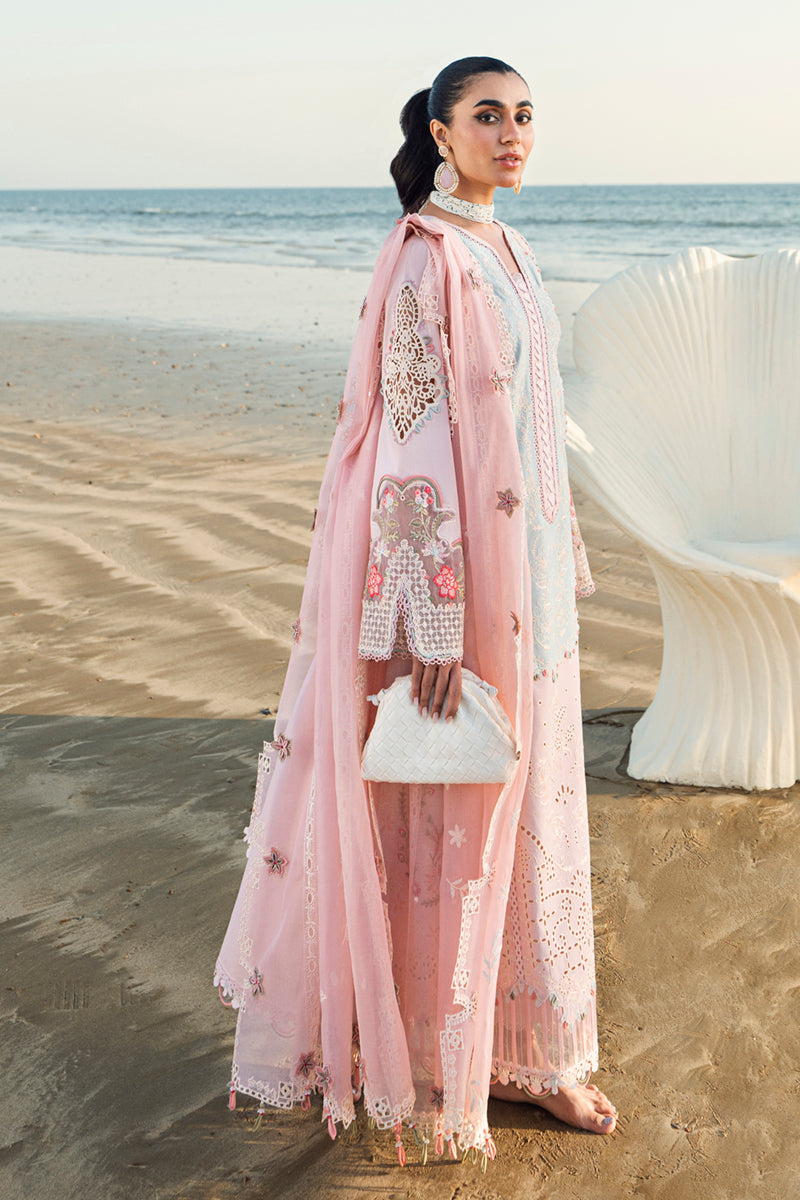 Qalamkar | Sahil Luxury Lawn | FK-08 REEM - Official Qalamkar stockist in UK - Sakeena London