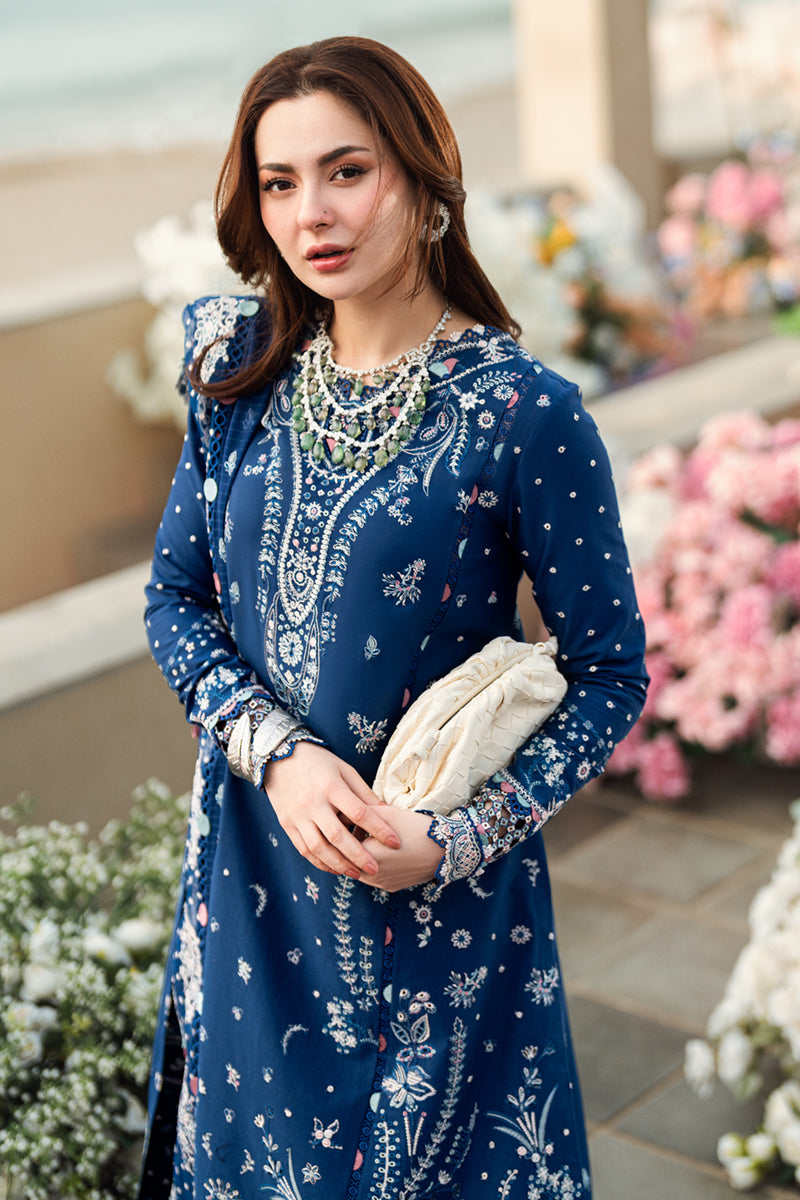 Qalamkar | Sahil Luxury Lawn | FK-05 AURORA - Official Qalamkar stockist in UK - Sakeena London