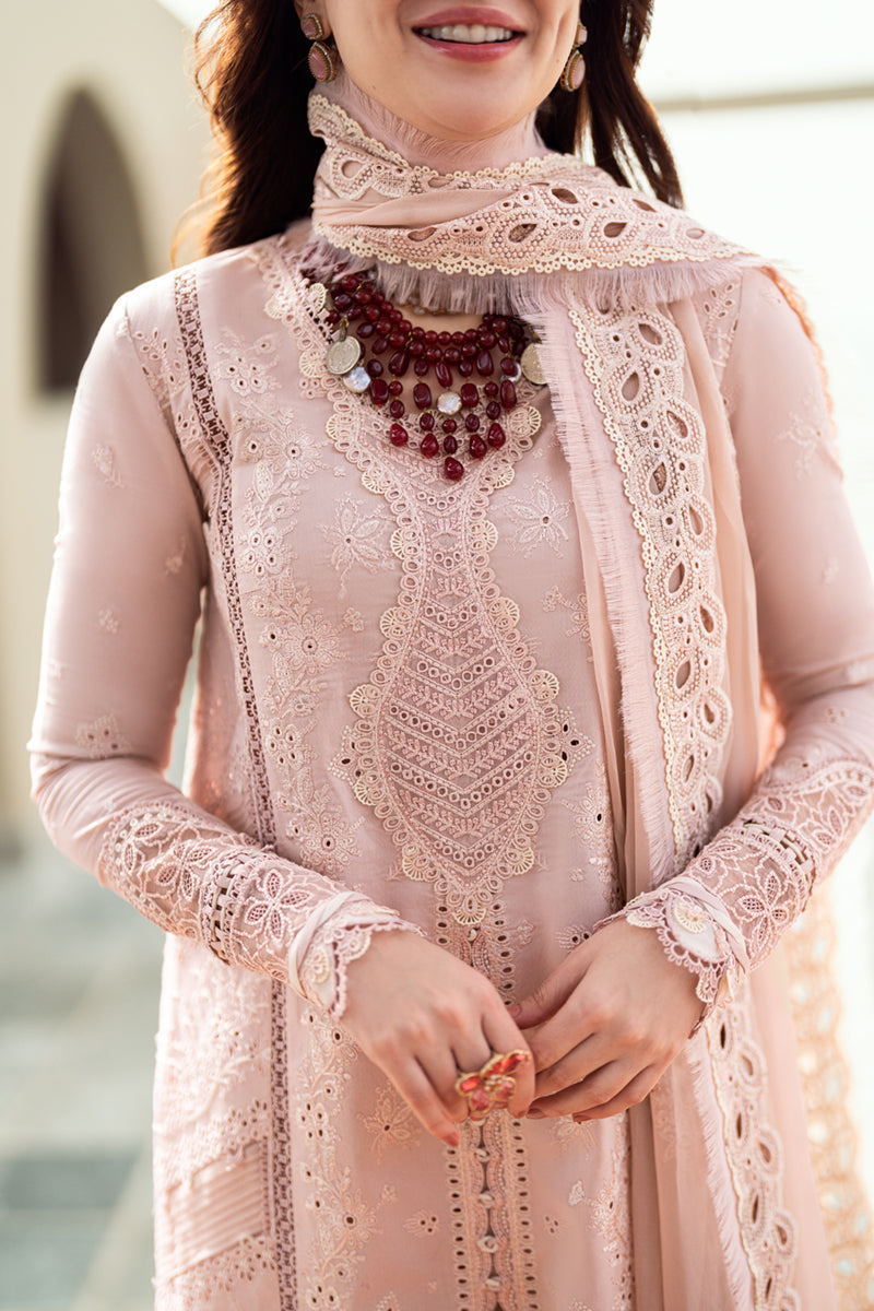 Qalamkar | Sahil Luxury Lawn | FK-10 ZOE - Official Qalamkar stockist in UK - Sakeena London
