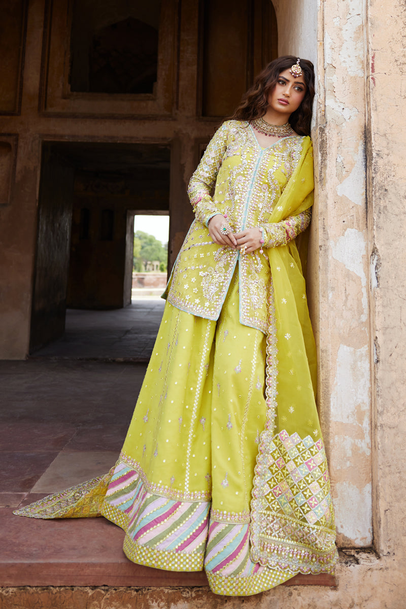 Qalamkar | Shadmani Luxury Formals | Dania SH-05 - Official Qalamkar stockist in UK - Sakeena London