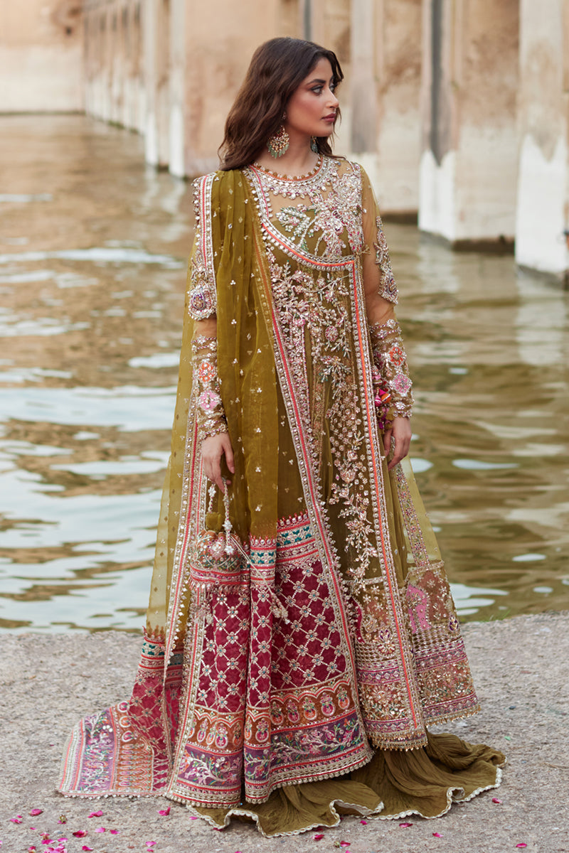 Qalamkar | Shadmani Luxury Formals | Rameesha SH-01 - Official Qalamkar stockist in UK - Sakeena London