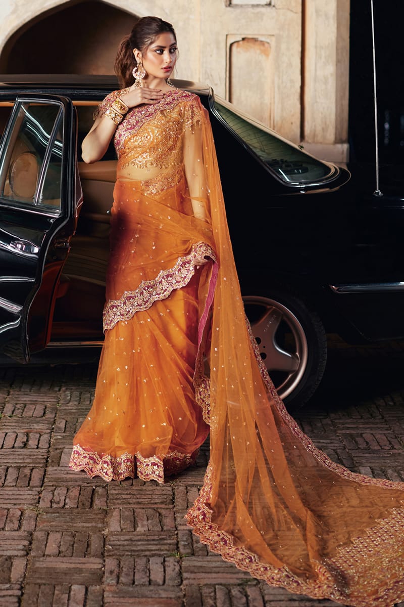 Qalamkar | Shadmani Luxury Formals | Raniya SH-02 - Official Qalamkar stockist in UK - Sakeena London