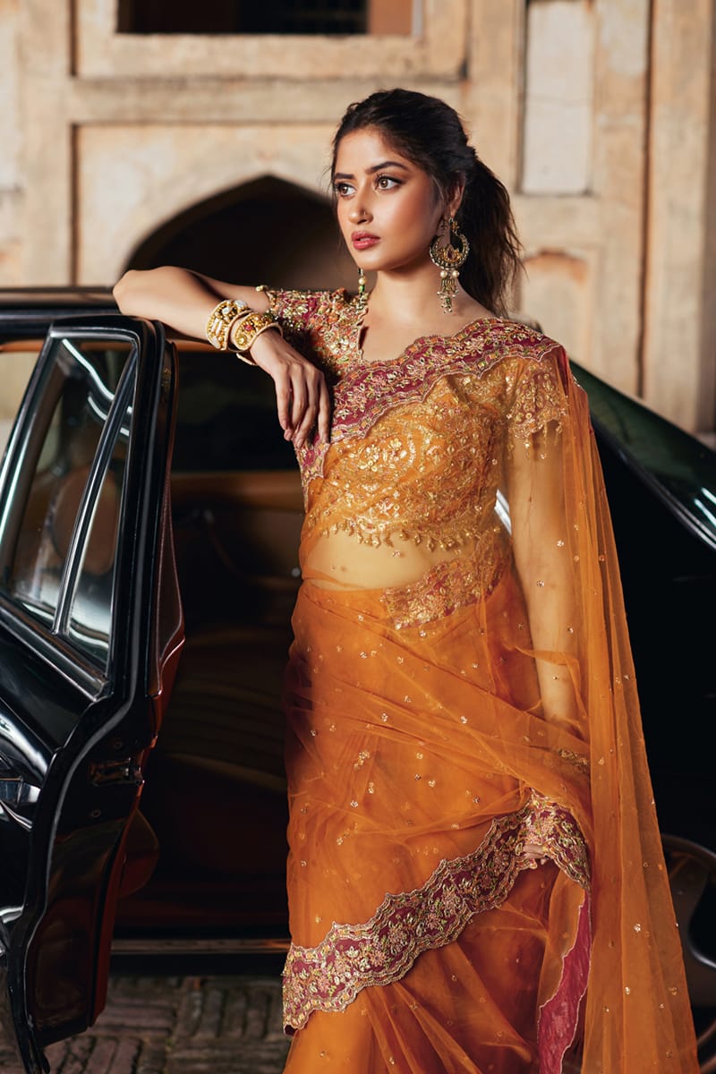 Qalamkar | Shadmani Luxury Formals | Raniya SH-02 - Official Qalamkar stockist in UK - Sakeena London