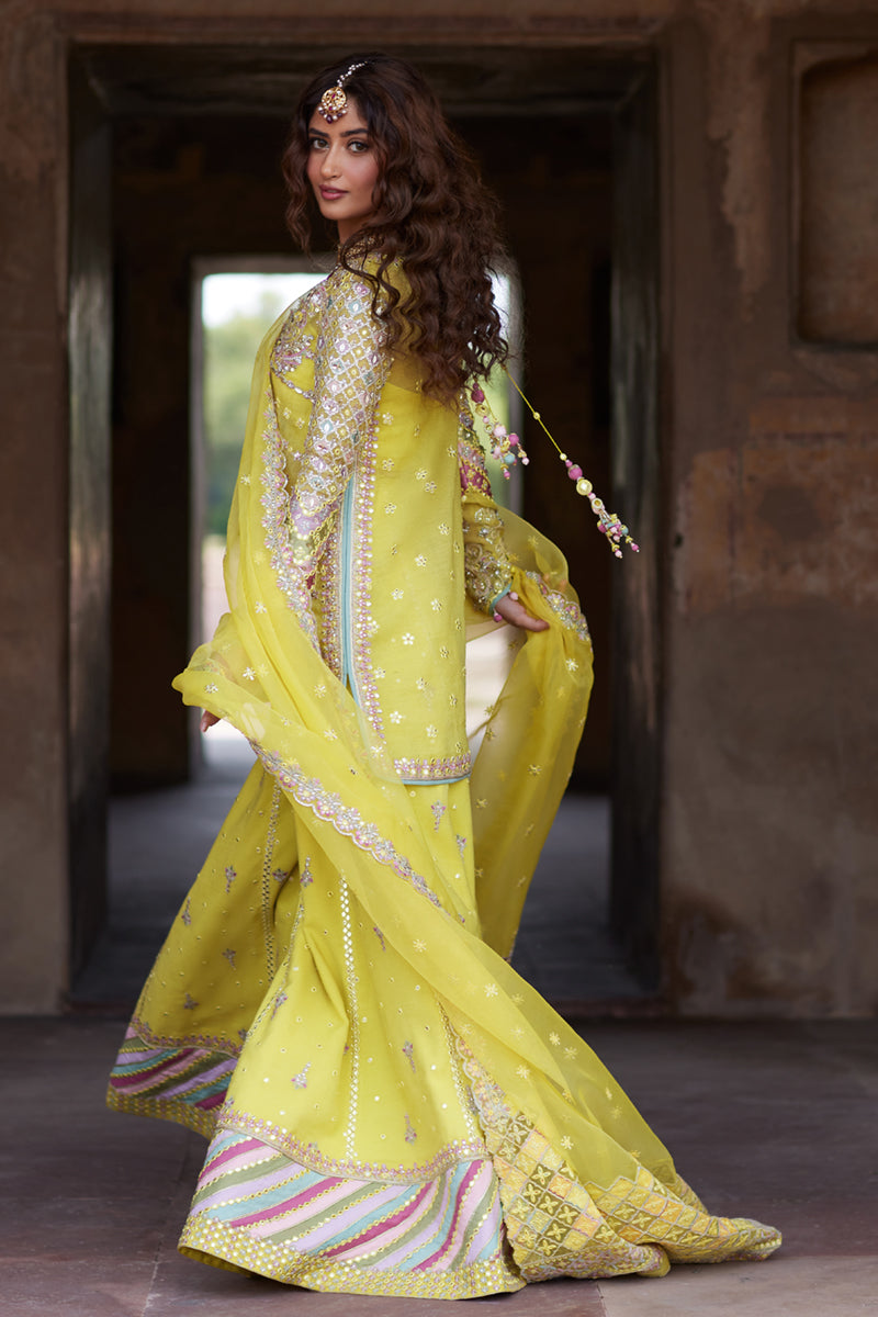 Qalamkar | Shadmani Luxury Formals | Dania SH-05 - Official Qalamkar stockist in UK - Sakeena London
