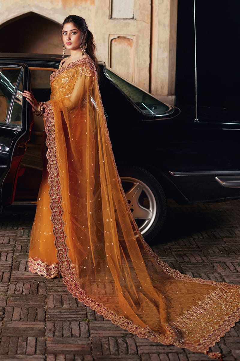 Qalamkar | Shadmani Luxury Formals | Raniya SH-02 - Official Qalamkar stockist in UK - Sakeena London