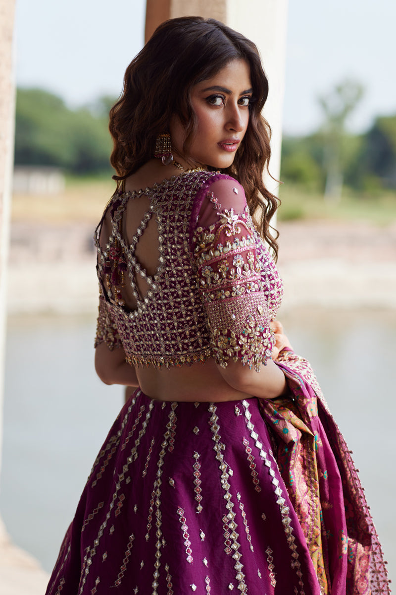 Qalamkar | Shadmani Luxury Formals | Alya SH-04 - Official Qalamkar stockist in UK - Sakeena London