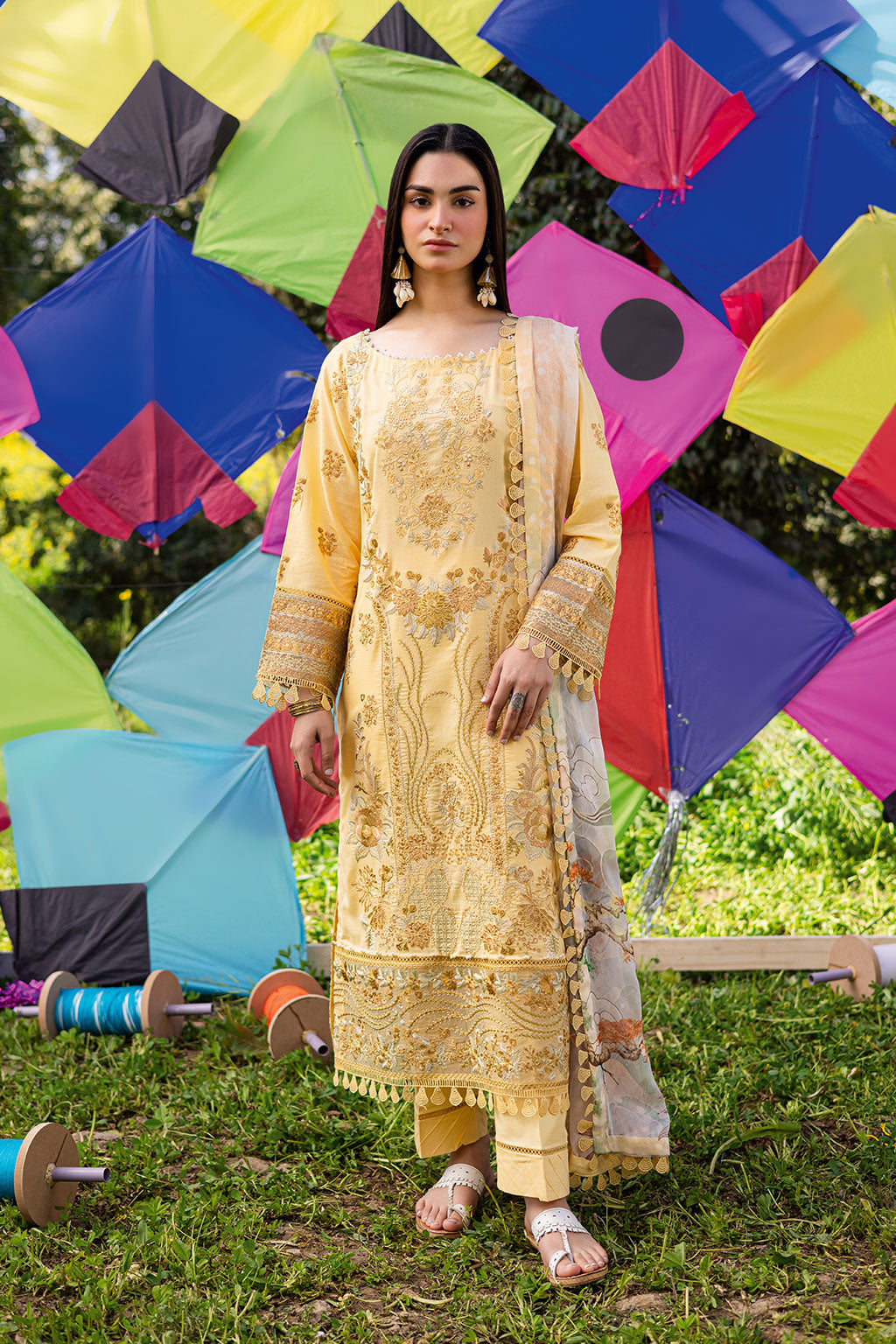 Ramsha | Riwayat Lawn Collection | Y-1207 - Official Ramsha stockist in UK - Sakeena London