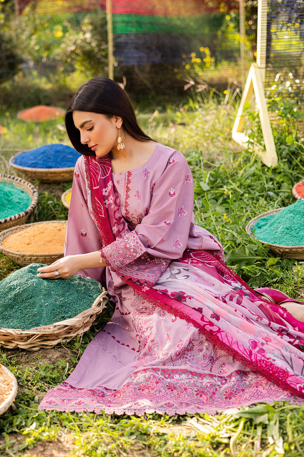 Ramsha | Riwayat Lawn Collection | Y-1209 - Official Ramsha stockist in UK - Sakeena London