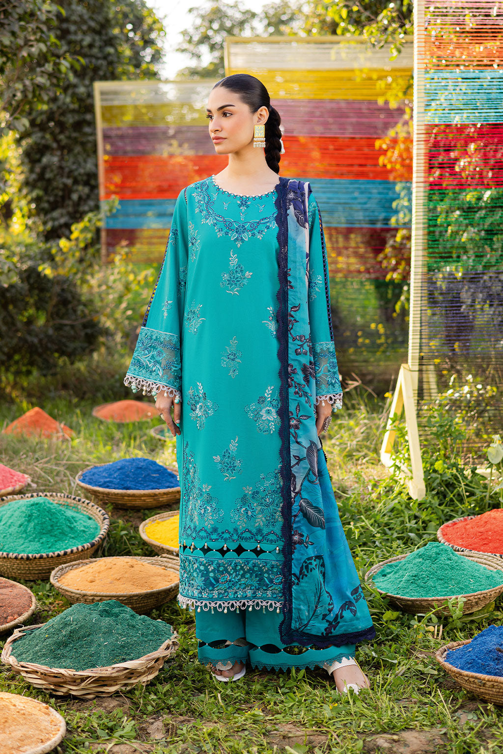 Ramsha | Riwayat Lawn Collection | Y-1201 - Official Ramsha stockist in UK - Sakeena London