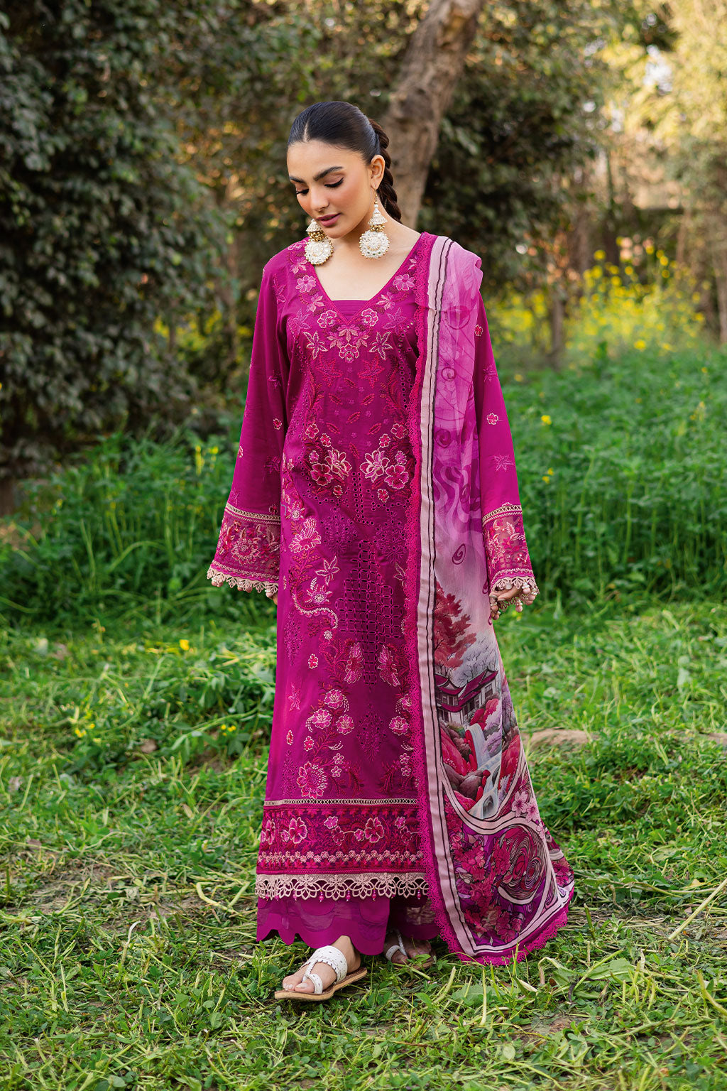 Ramsha | Riwayat Lawn Collection | Y-1202 - Official Ramsha stockist in UK - Sakeena London
