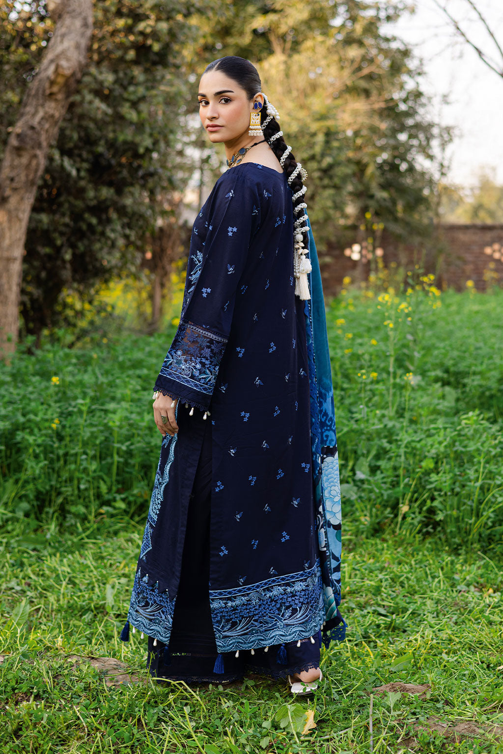 Ramsha | Riwayat Lawn Collection | Y-1203 - Official Ramsha stockist in UK - Sakeena London