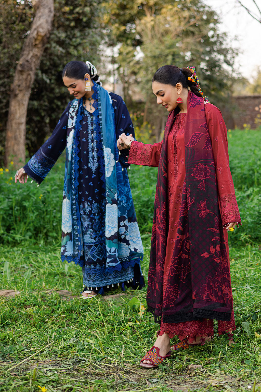 Ramsha | Riwayat Lawn Collection | Y-1203 - Official Ramsha stockist in UK - Sakeena London