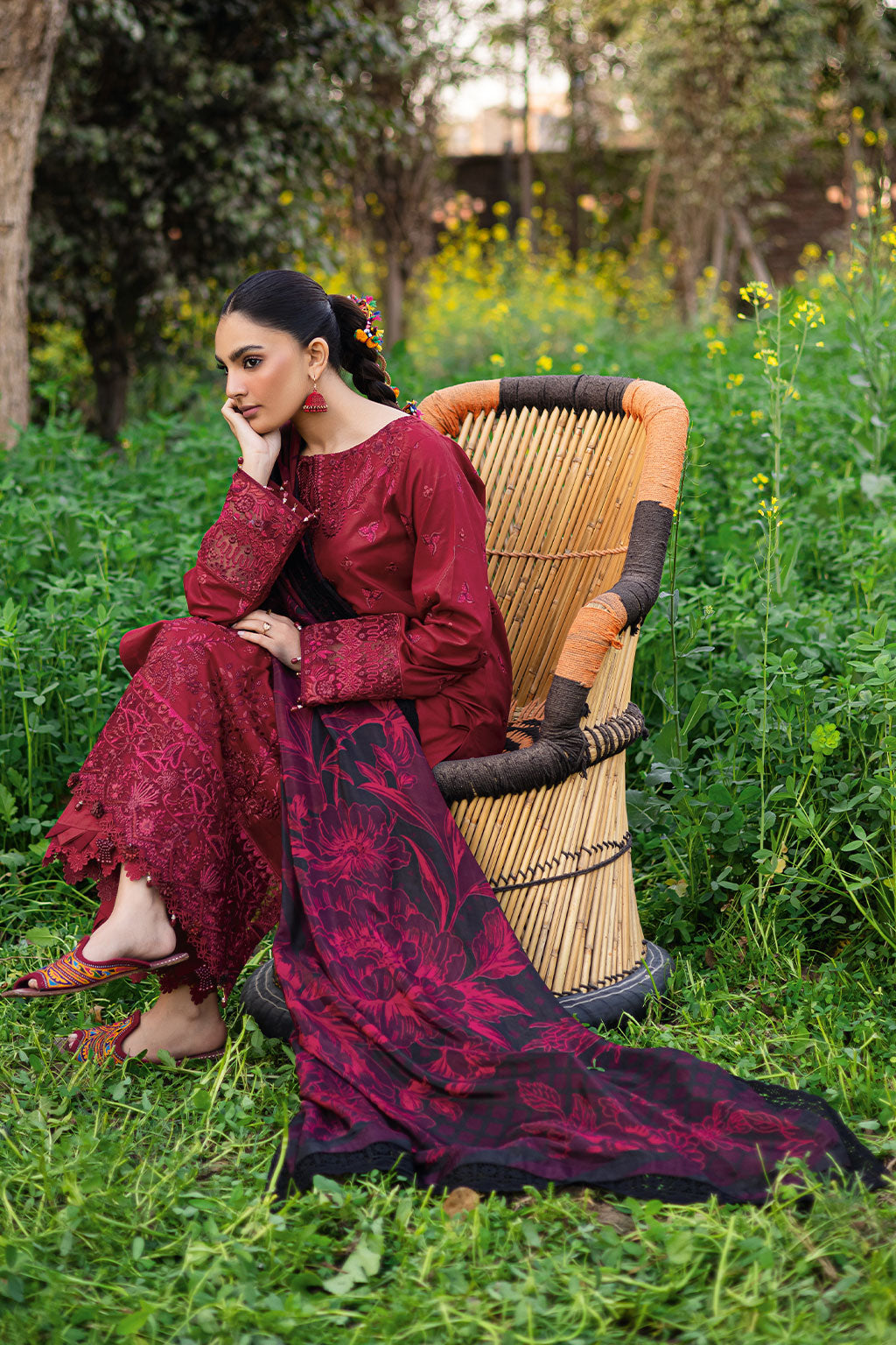Ramsha | Riwayat Lawn Collection | Y-1204 - Official Ramsha stockist in UK - Sakeena London