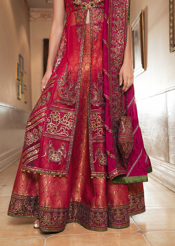 Laj by Lajwanti | Runaway Formals 25 | Red Reverie - Official Laj by Lajwanti stockist in UK - Sakeena London