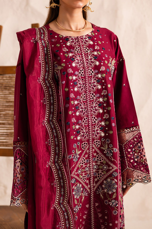 Marjjan | Guzel Lawn | SMC 204-B (Maroon) - Official Marjjan stockist in UK - Sakeena London