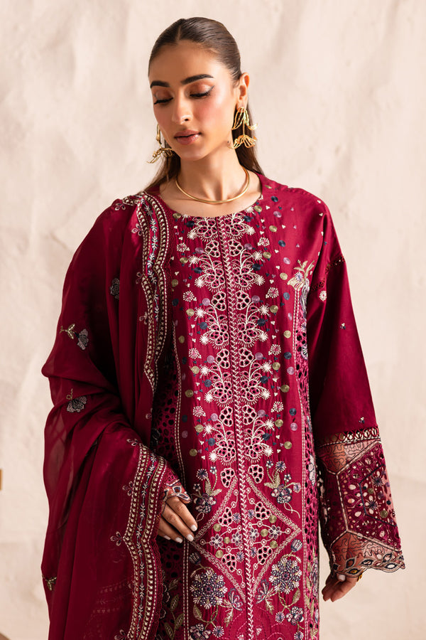 Marjjan | Guzel Lawn | SMC 204-B (Maroon) - Official Marjjan stockist in UK - Sakeena London