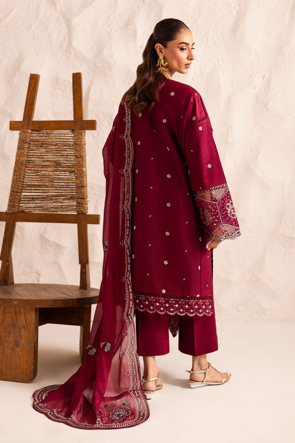 Marjjan | Guzel Lawn | SMC 204-B (Maroon) - Official Marjjan stockist in UK - Sakeena London