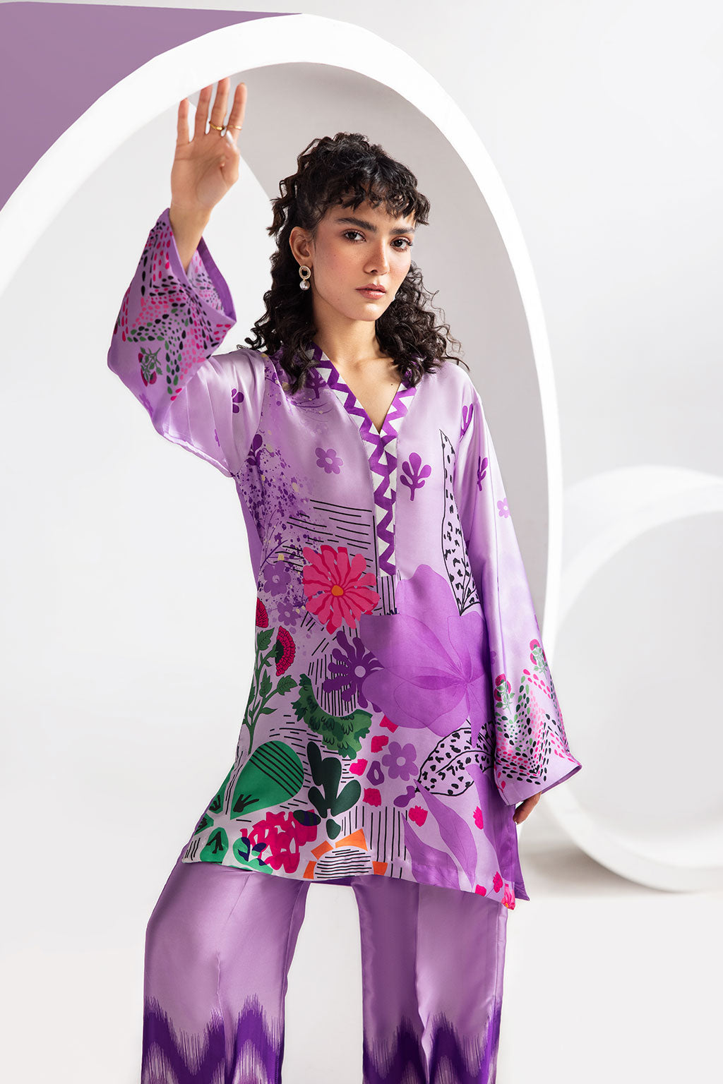Afsanah | The Print Edit | MAJESTIC SERENE AP-107 - Official Afsanah stockist in UK - Sakeena London