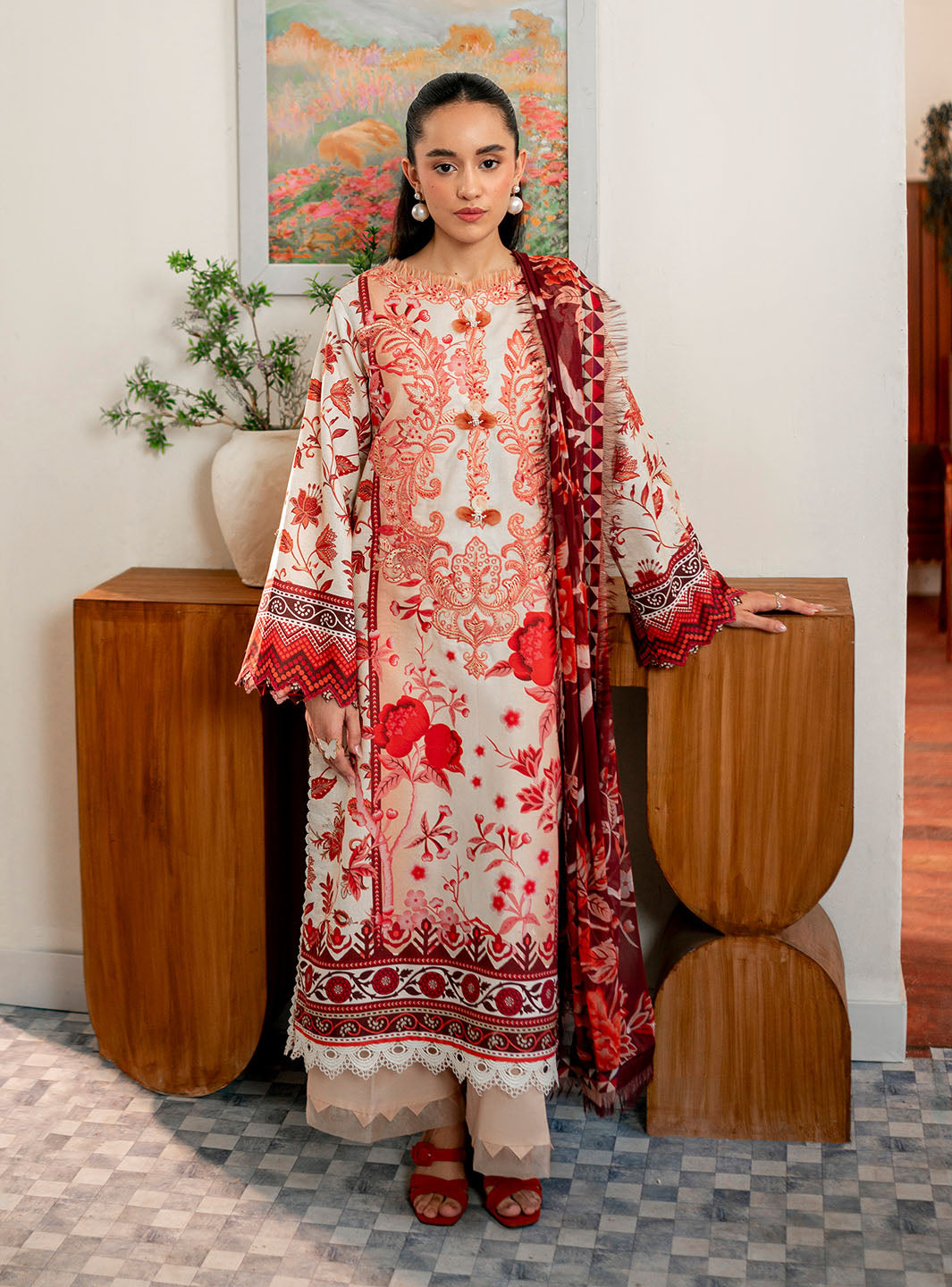 Roheenaz | Selene Fall 24 | Russet - Official Roheenaz stockist in UK - Sakeena London