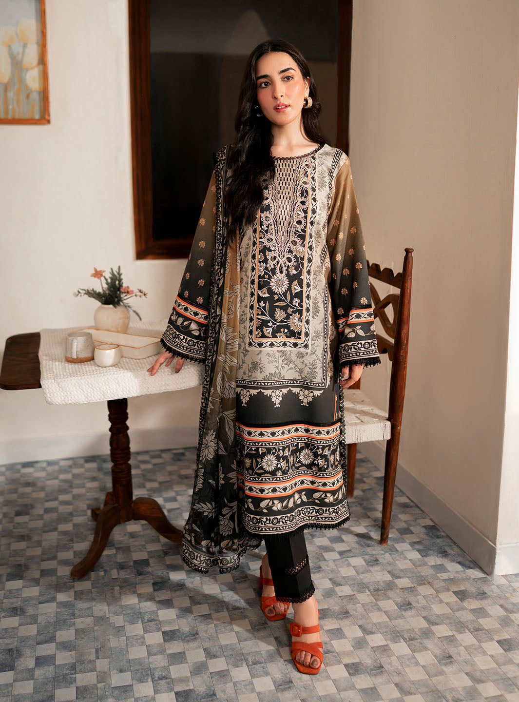 Roheenaz | Selene Fall 24 | Jane - Official Roheenaz stockist in UK - Sakeena London
