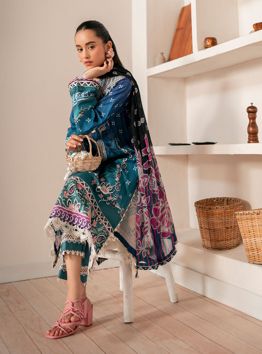 Roheenaz | Selene Fall 24 | Dahlia - Official Roheenaz stockist in UK - Sakeena London