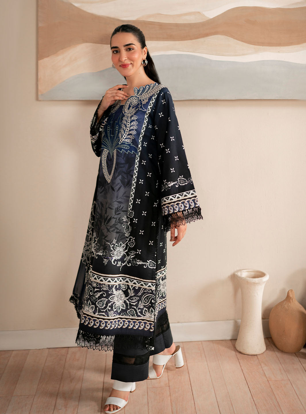 Roheenaz | Selene Fall 24 | Iris - Official Roheenaz stockist in UK - Sakeena London