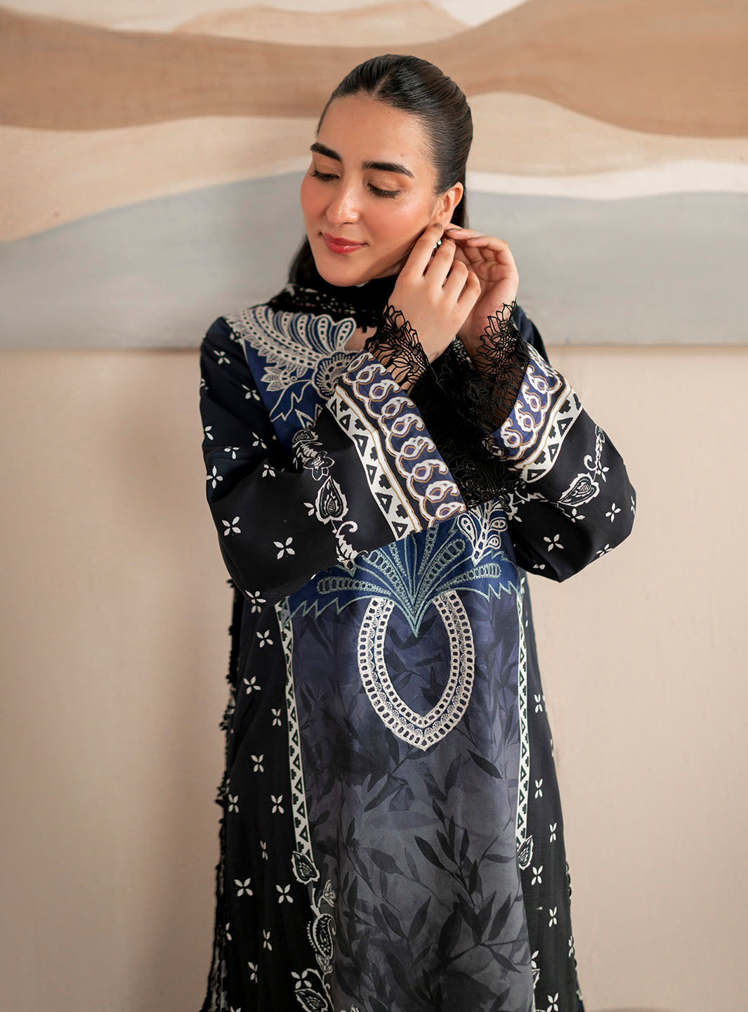 Roheenaz | Selene Fall 24 | Iris - Official Roheenaz stockist in UK - Sakeena London