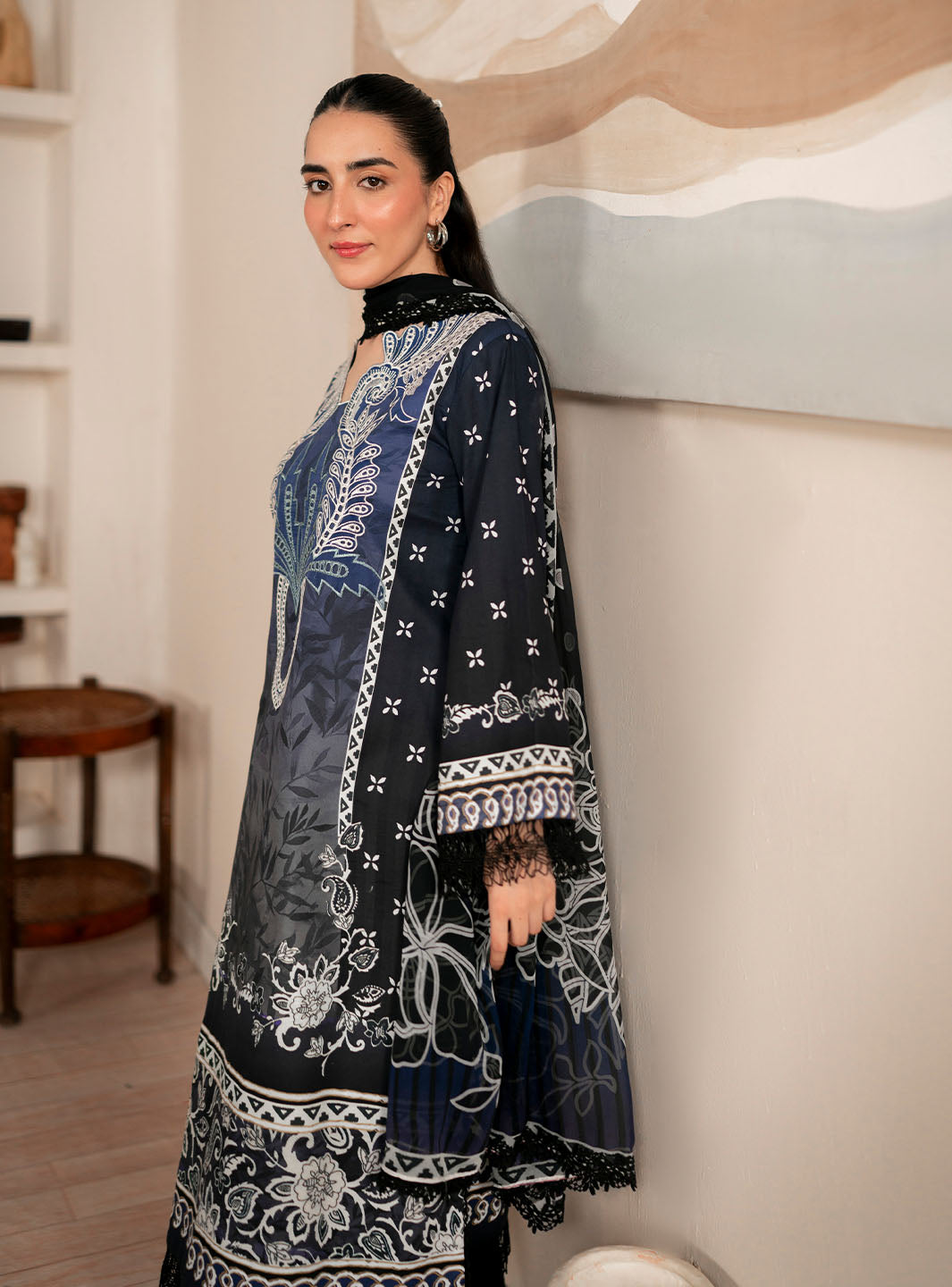 Roheenaz | Selene Fall 24 | Iris - Official Roheenaz stockist in UK - Sakeena London