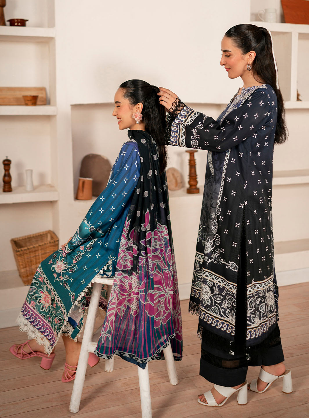 Roheenaz | Selene Fall 24 | Iris - Official Roheenaz stockist in UK - Sakeena London