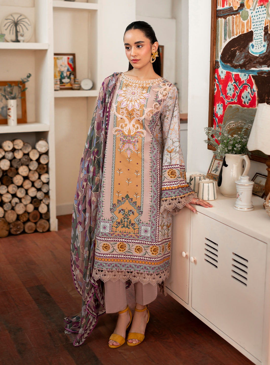 Roheenaz | Selene Fall 24 | Honey - Official Roheenaz stockist in UK - Sakeena London