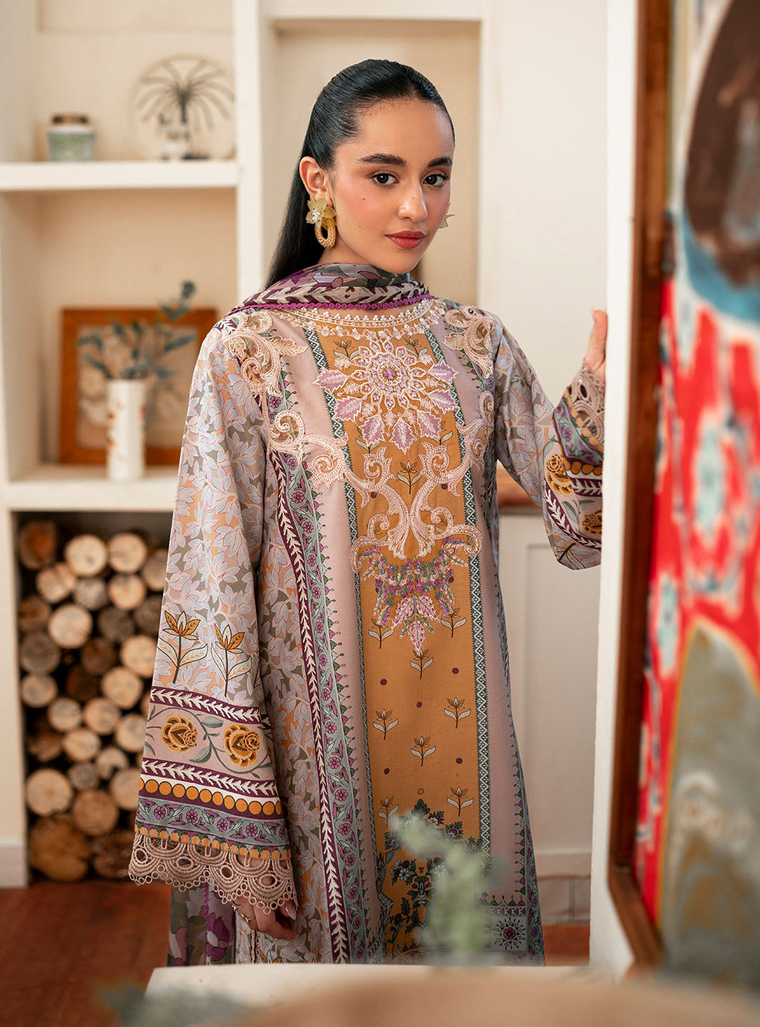 Roheenaz | Selene Fall 24 | Honey - Official Roheenaz stockist in UK - Sakeena London