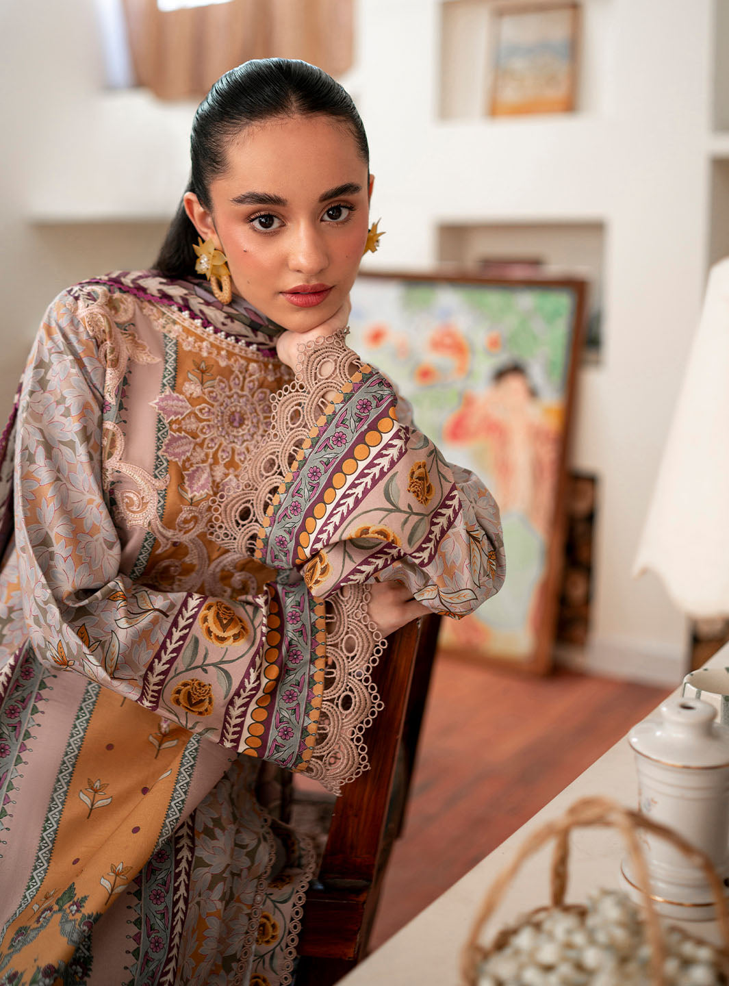 Roheenaz | Selene Fall 24 | Honey - Official Roheenaz stockist in UK - Sakeena London