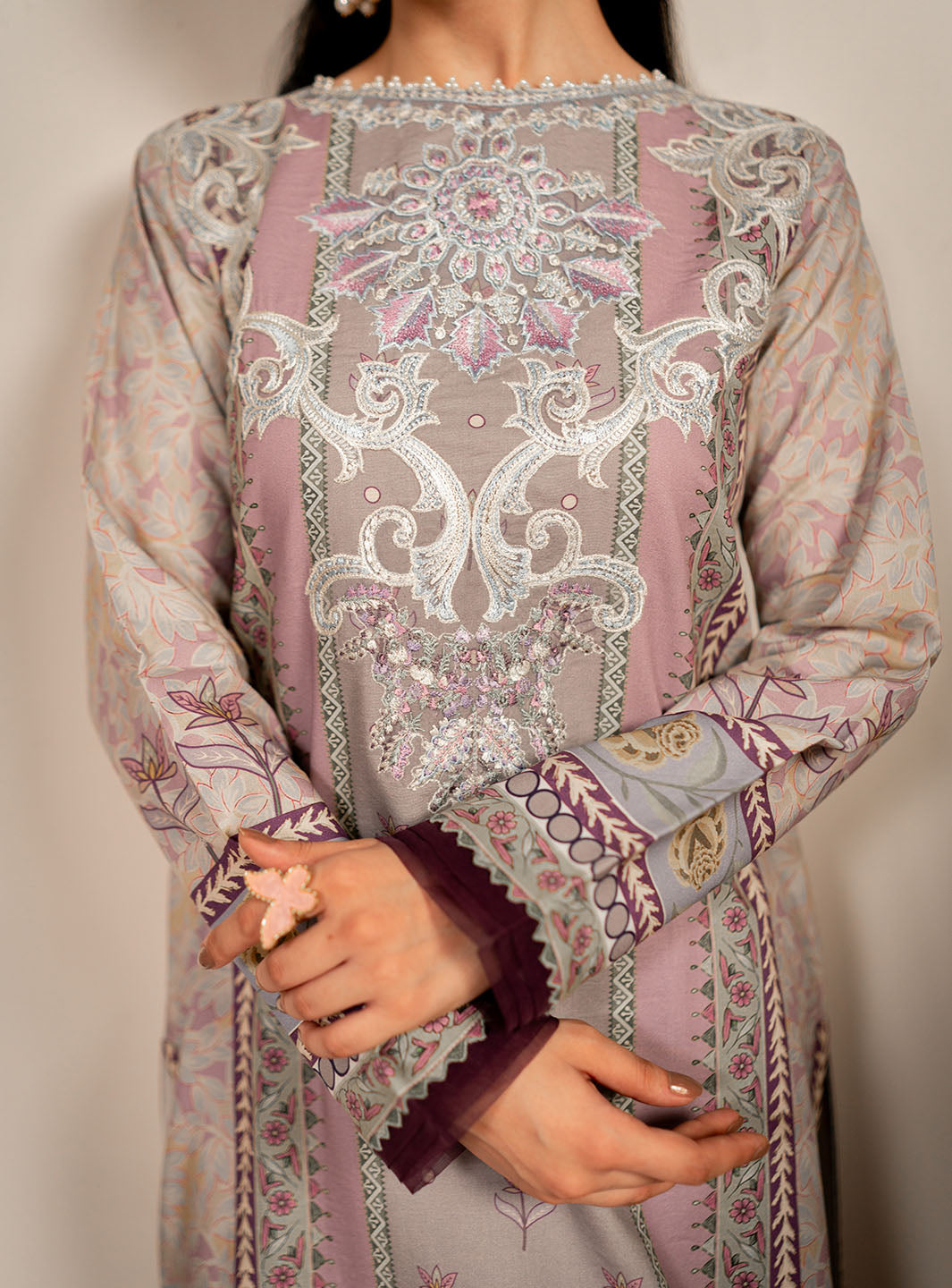 Roheenaz | Selene Fall 24 | Lavender - Official Roheenaz stockist in UK - Sakeena London