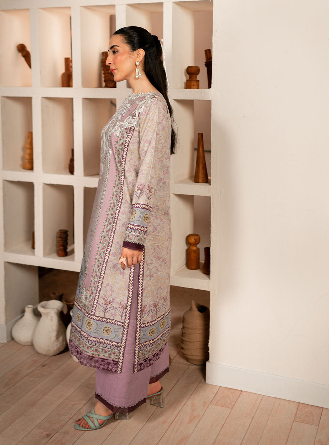 Roheenaz | Selene Fall 24 | Lavender - Official Roheenaz stockist in UK - Sakeena London