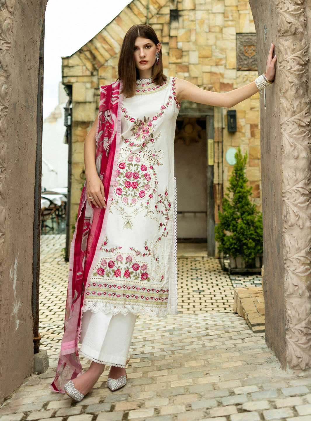 Roheenaz | Flanerie Lawn 25 | Michlea-1B - Official Roheenaz stockist in UK - Sakeena London