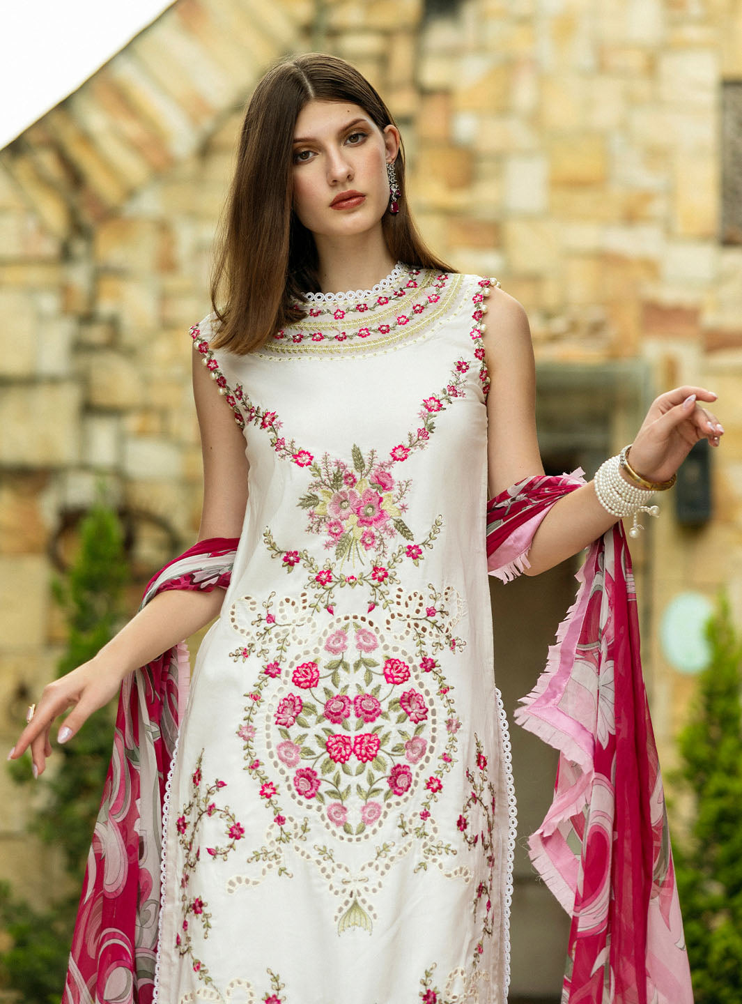 Roheenaz | Flanerie Lawn 25 | Michlea-1B - Official Roheenaz stockist in UK - Sakeena London