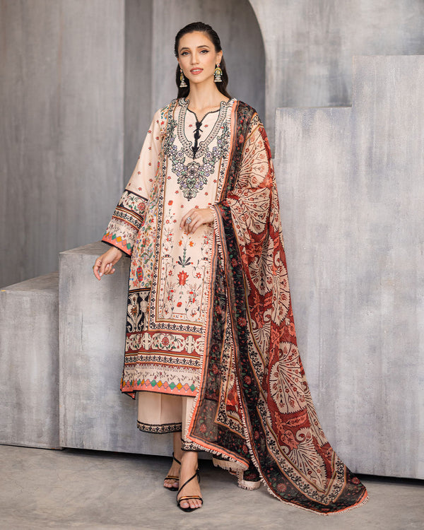 Roheenaz | Azalea Printed Lawn 24 | Enchanting Eden - Official Roheenaz stockist in UK - Sakeena London