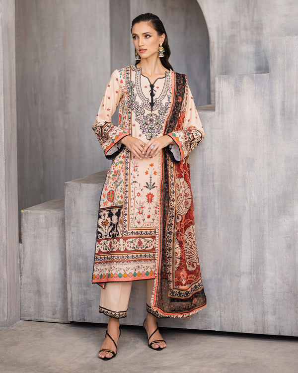 Roheenaz | Azalea Printed Lawn 24 | Enchanting Eden - Official Roheenaz stockist in UK - Sakeena London