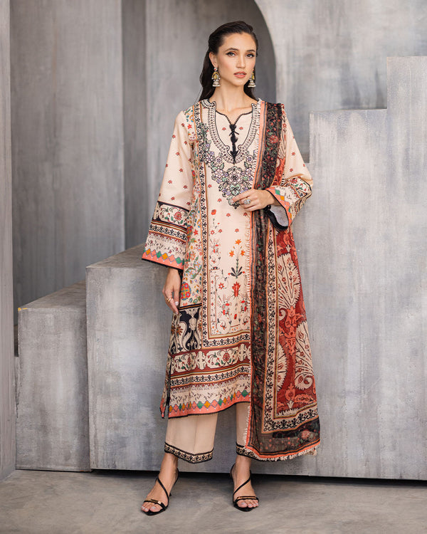 Roheenaz | Azalea Printed Lawn 24 | Enchanting Eden - Official Roheenaz stockist in UK - Sakeena London