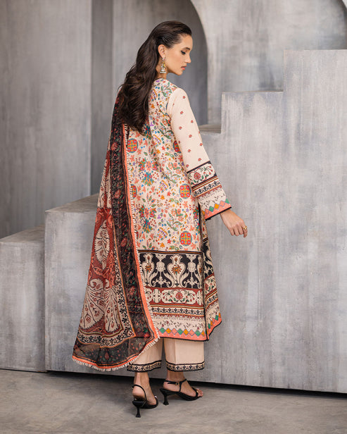 Roheenaz | Azalea Printed Lawn 24 | Enchanting Eden - Official Roheenaz stockist in UK - Sakeena London