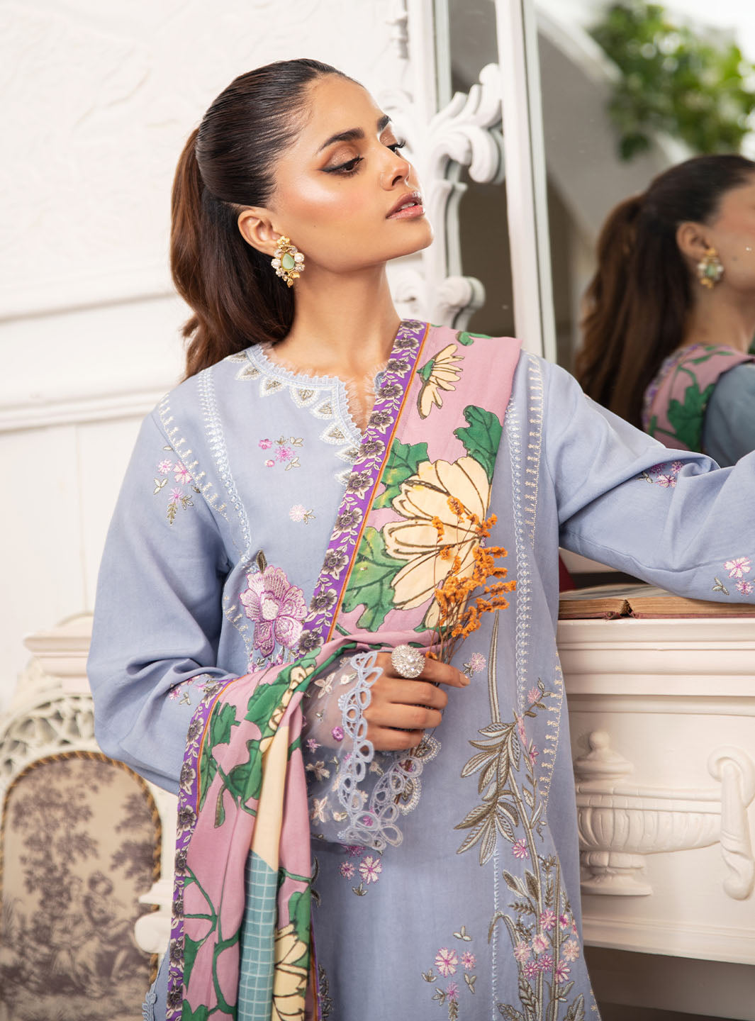 Roheenaz | Meraki Winter Collection | Raya - Official Roheenaz stockist in UK - Sakeena London