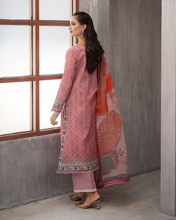 Roheenaz | Azalea Printed Lawn 24 | Sunset Serenade - Official Roheenaz stockist in UK - Sakeena London