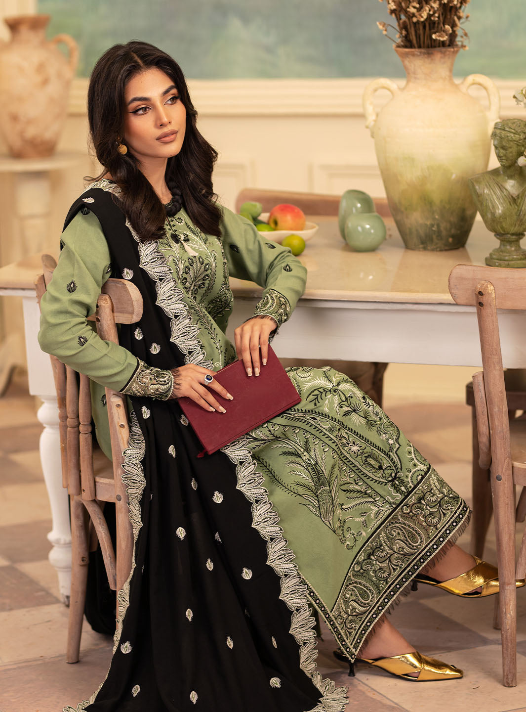 Roheenaz | Meraki Winter Collection | Olivia - Official Roheenaz stockist in UK - Sakeena London