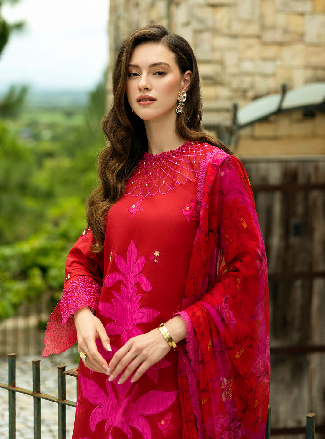 Roheenaz | Flanerie Lawn 25 | Estelle-5A - Official Roheenaz stockist in UK - Sakeena London