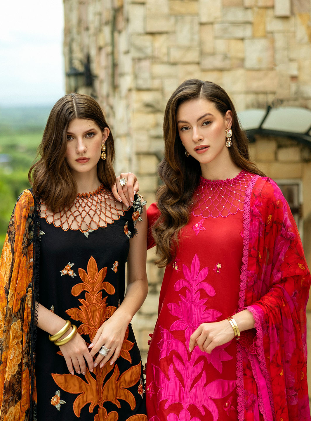 Roheenaz | Flanerie Lawn 25 | Claire-5B - Official Roheenaz stockist in UK - Sakeena London