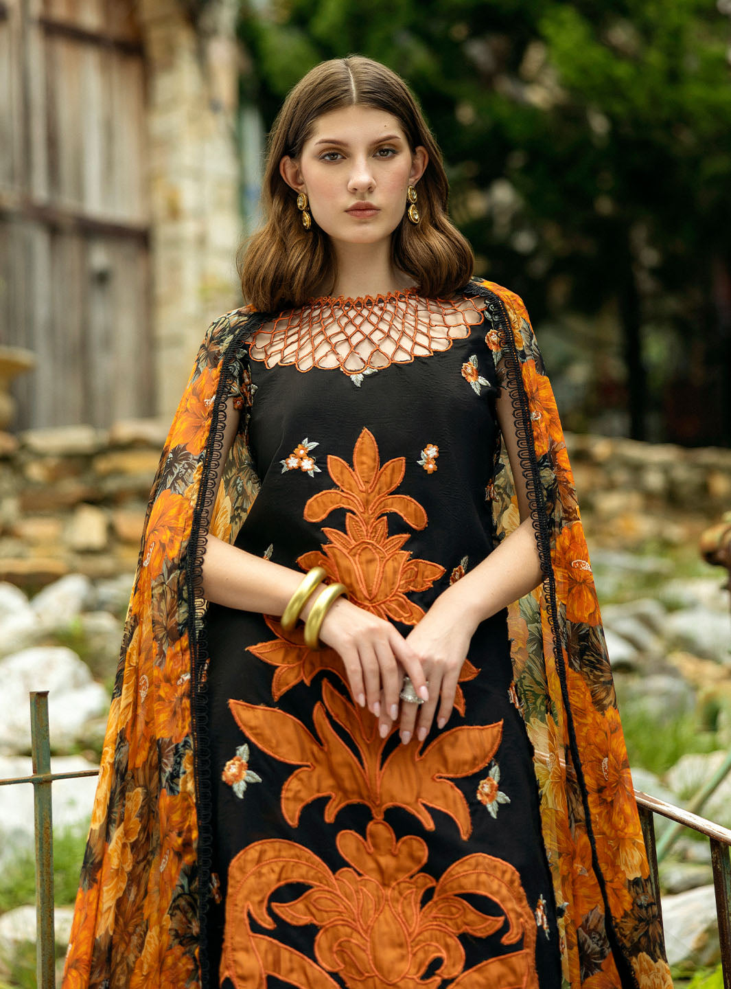 Roheenaz | Flanerie Lawn 25 | Claire-5B - Official Roheenaz stockist in UK - Sakeena London